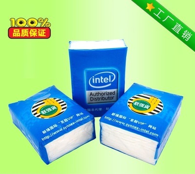保定廣告紙巾加工廠家 定制紙抽促銷品，企業(yè)贈品首選合眾紙業(yè)