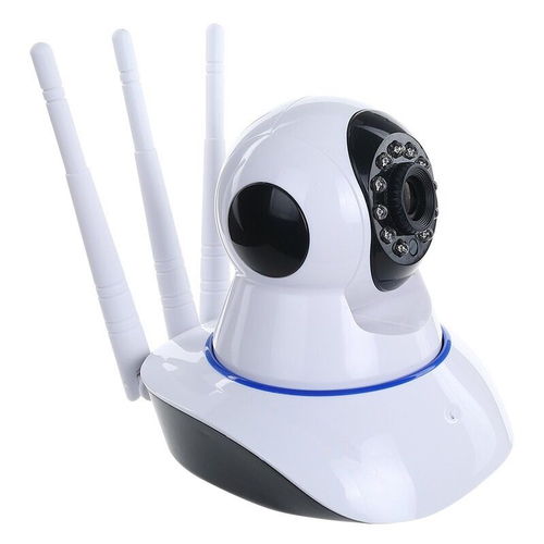 無網絡也能用 360度監控無線攝像頭，免費贈送128G卡